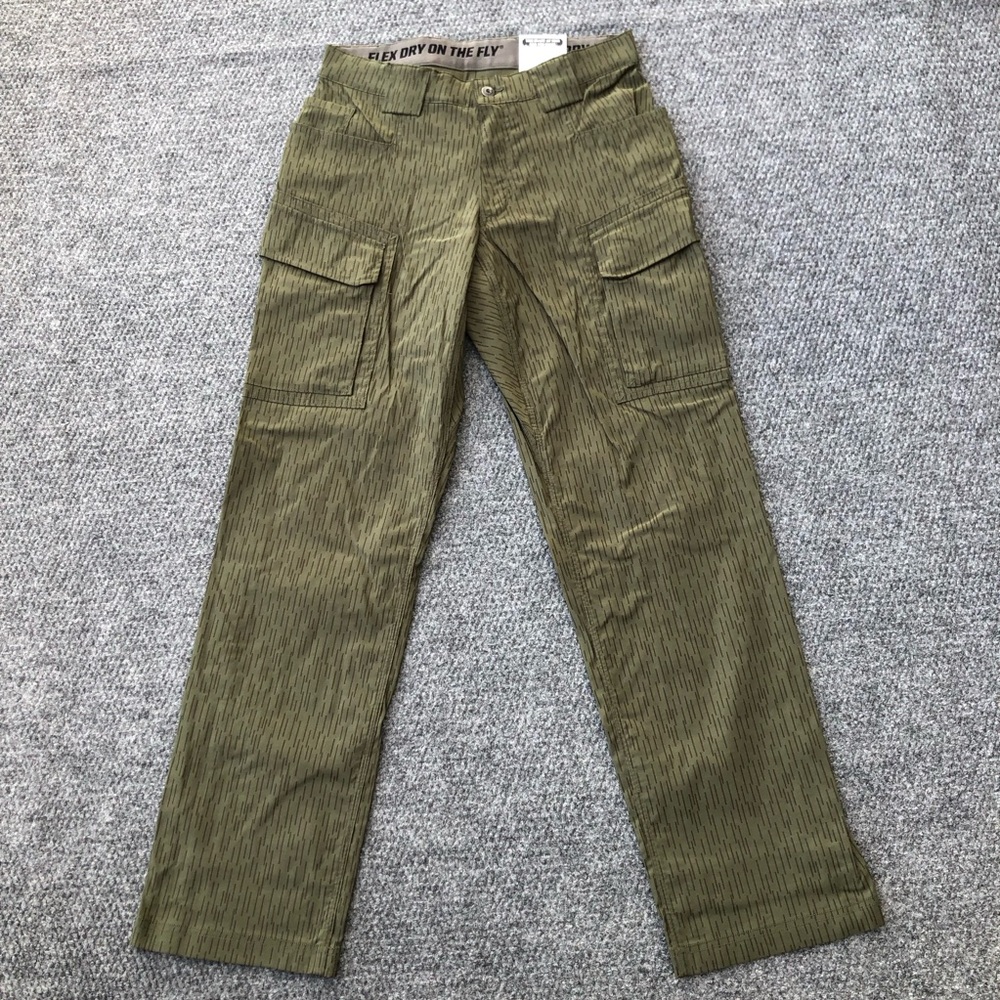 Duluth Trading Co DuluthFlex Dry on the Fly Relaxed Fit Cargo Pant size 32x34